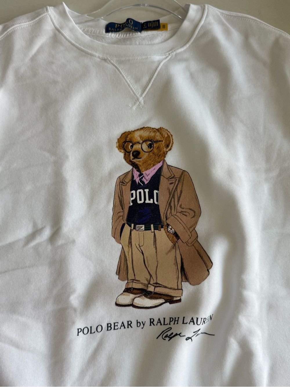 Polo Ralph Lauren Collegiate Bear Sweatshirt - Picture 2 of 3